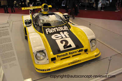 1978 Renault Alpine A442 V6 Gordini - Exhibit Renault Classic 